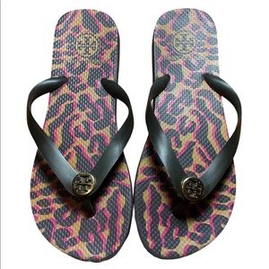 Tory Burch Rubber Flip Flops Size 8